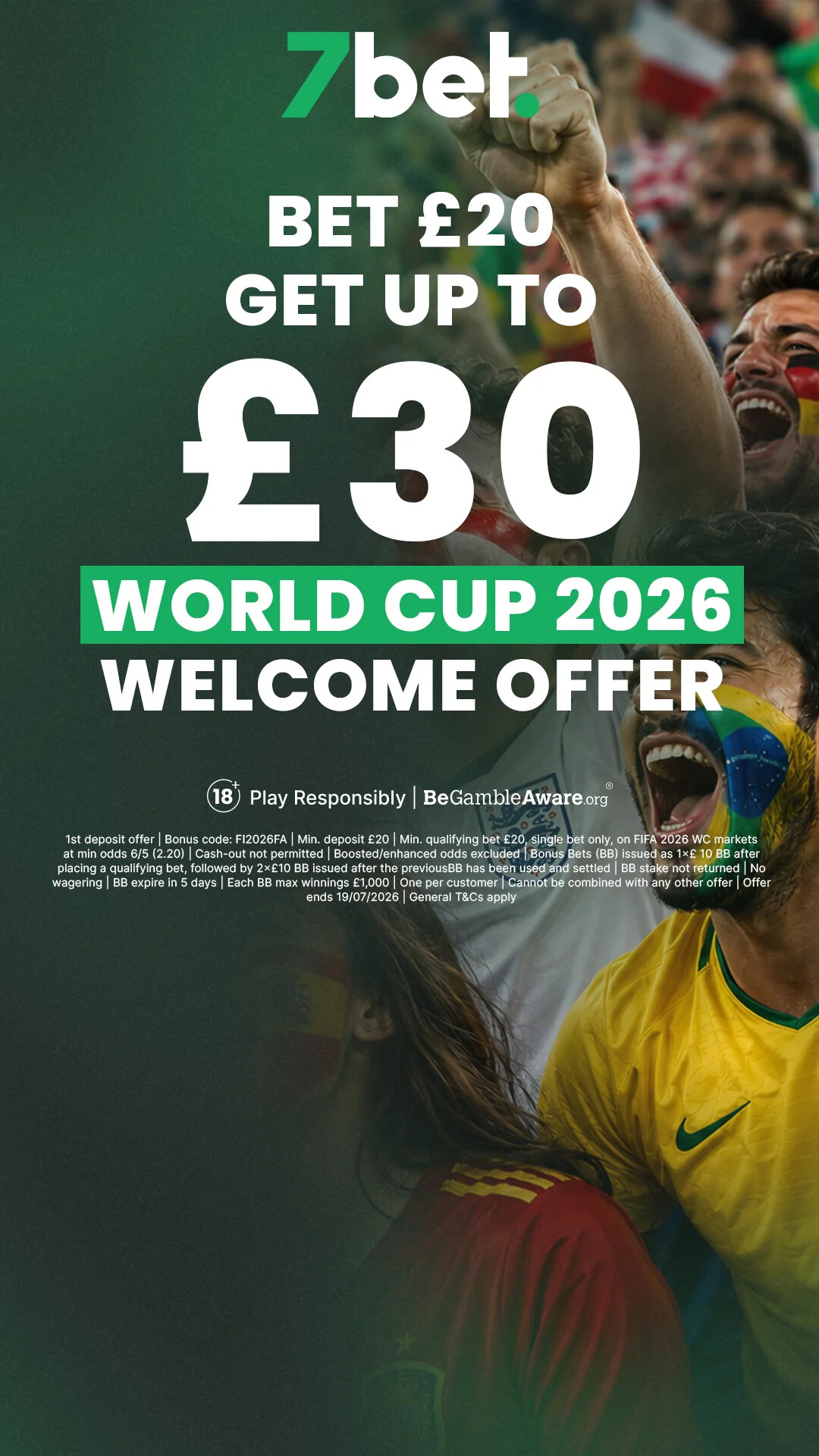 7bet.co.uk Facebook ad