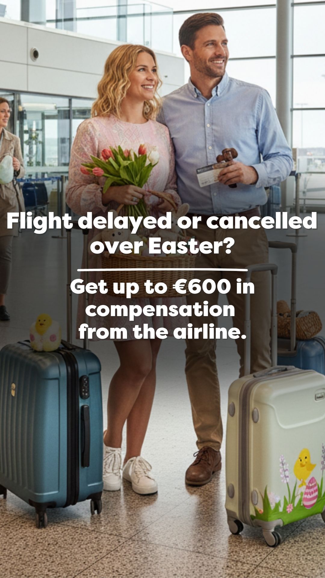 Flightright Facebook ad