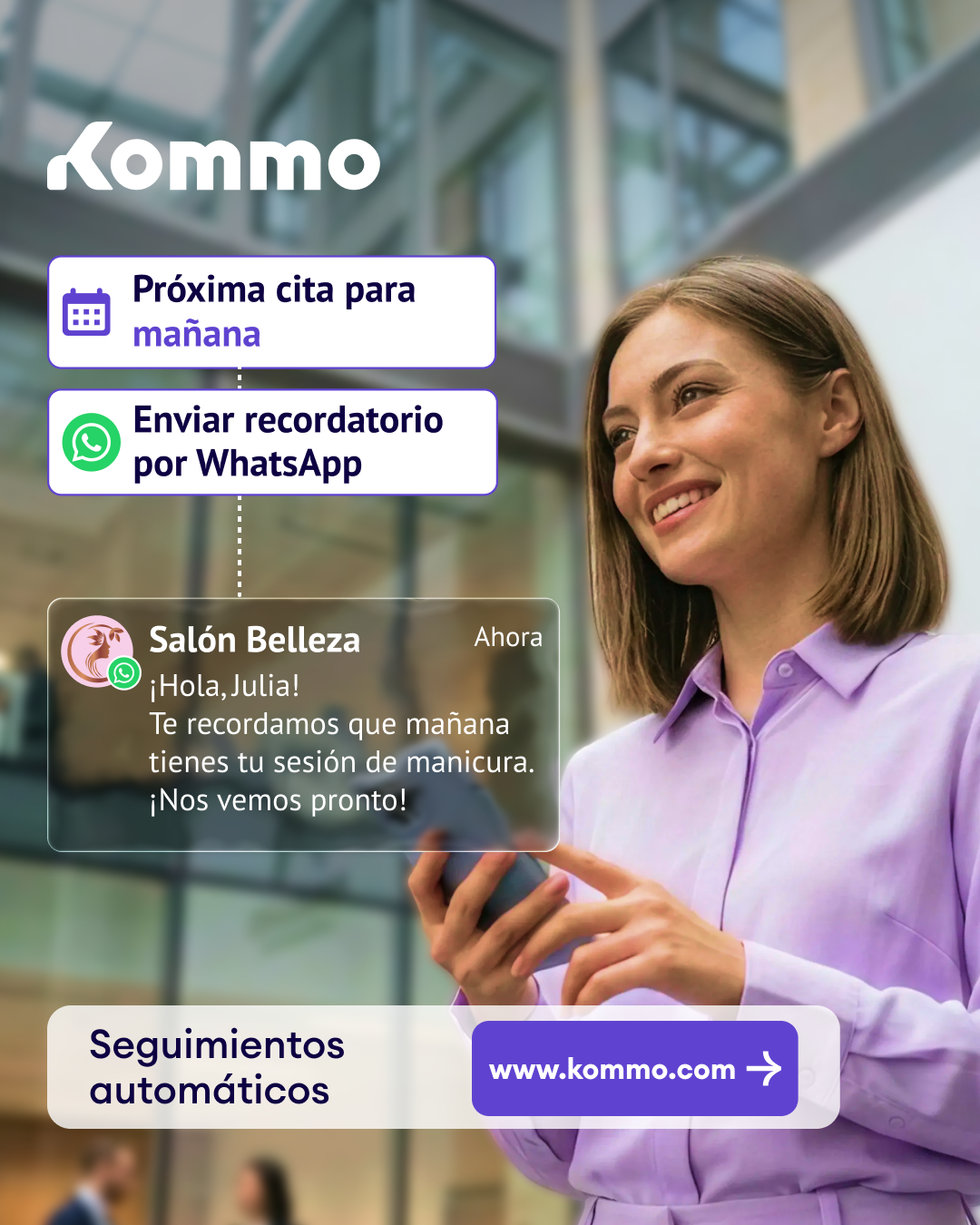 Kommo Español Facebook ad