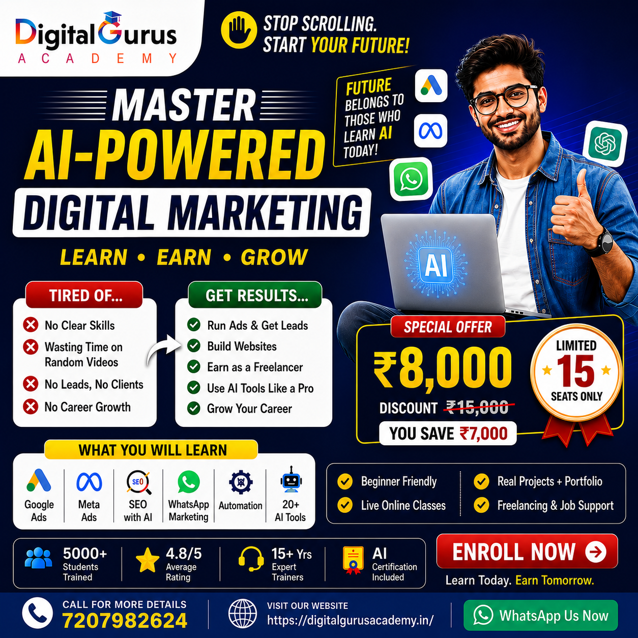 Digital Gurus Academy Facebook ad