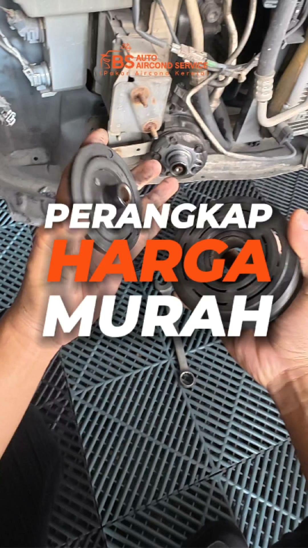 BS Auto Aircond Service Facebook ad: PERANGKAP HARGA MURAH