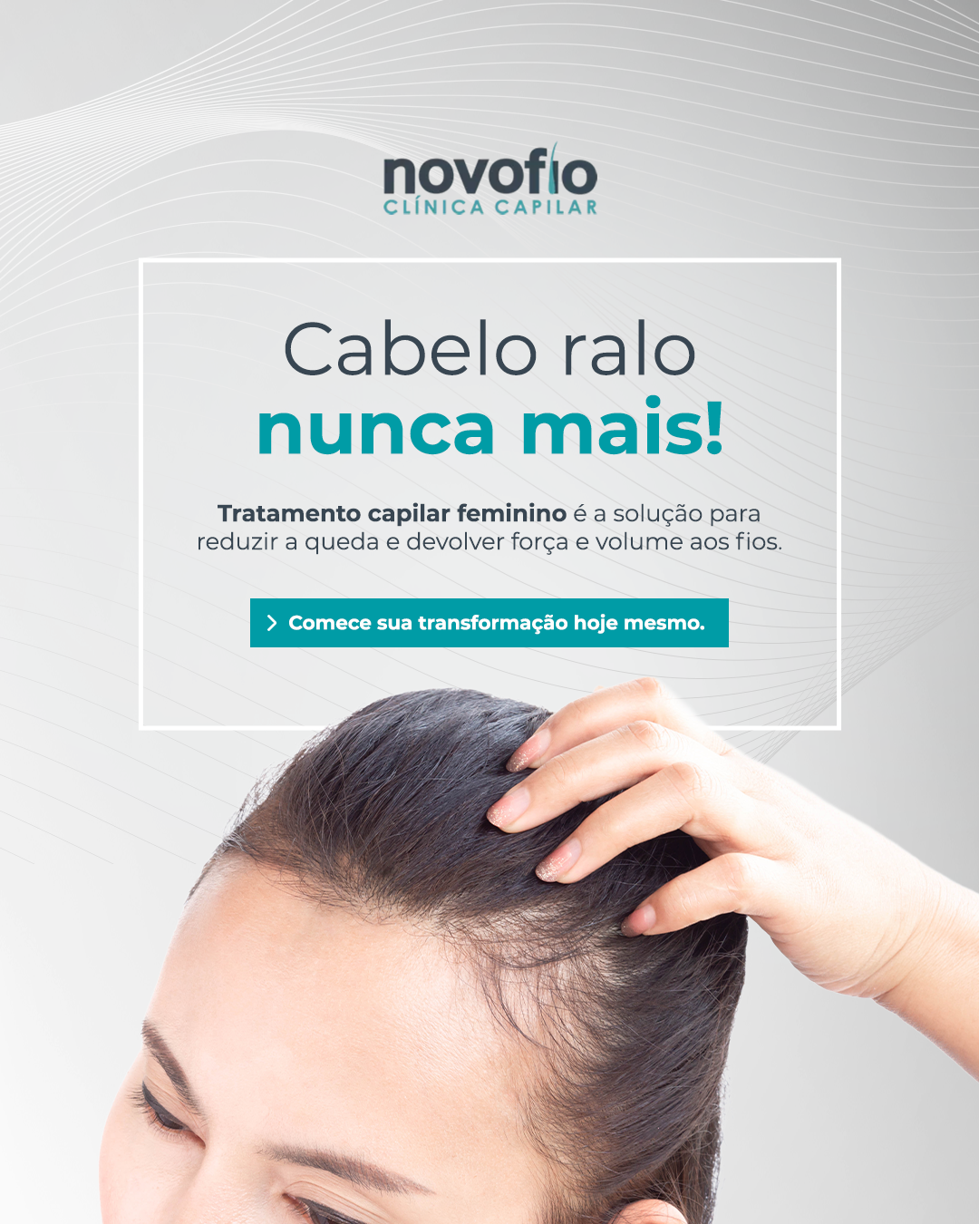 Novofio Bauru Clínica Capilar Facebook ad