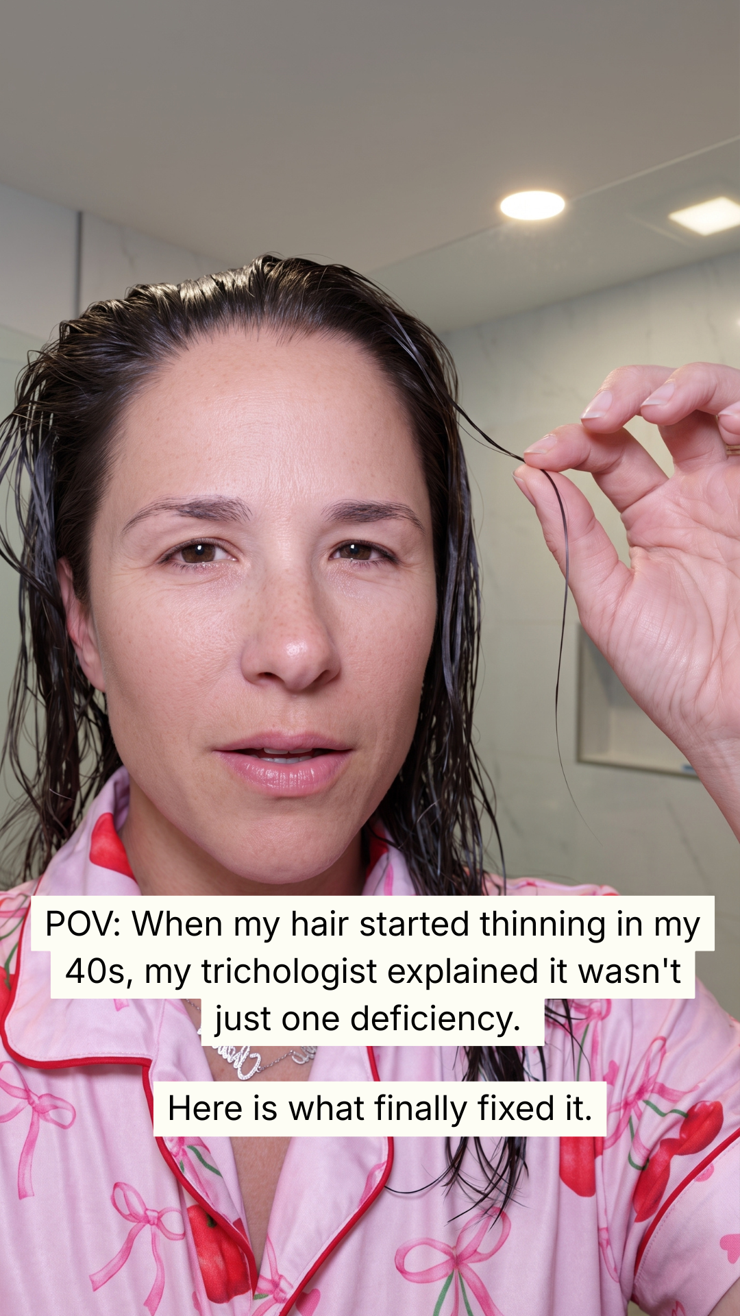 Certified Trichologist & Scalp Specialist Emily DeNard, Emunah Beauty Facebook ad