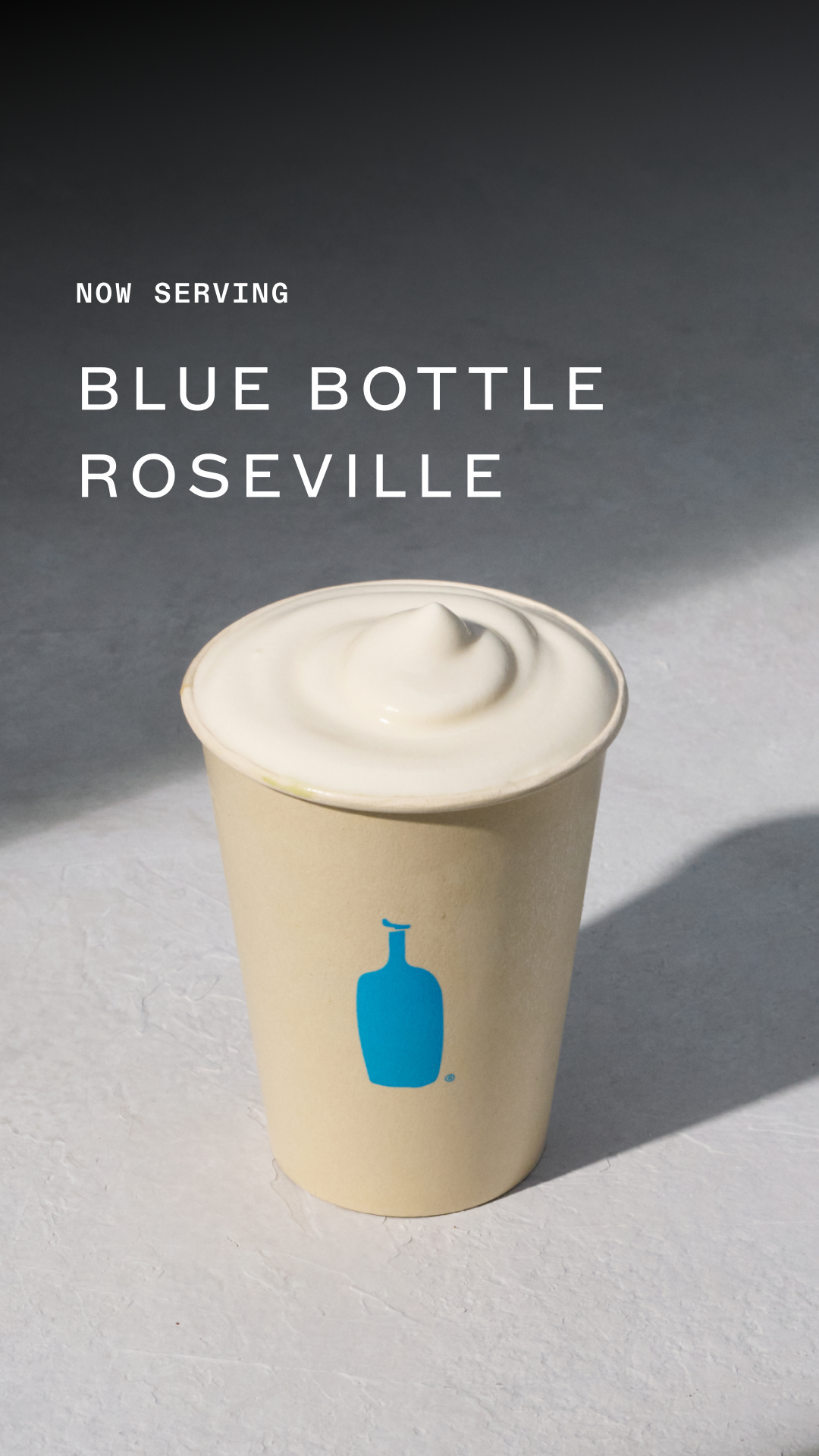 Blue Bottle Coffee Facebook ad