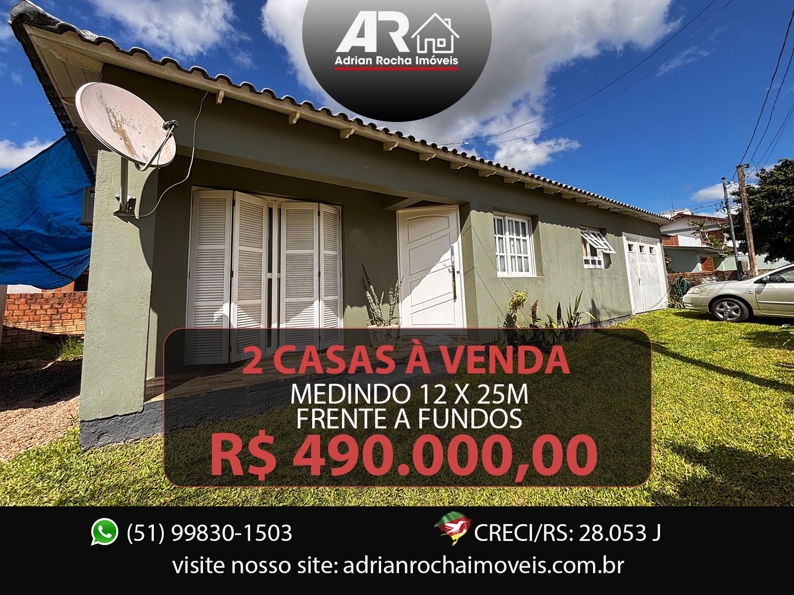 Adrian Rocha Imóveis Facebook ad: A VENDA
