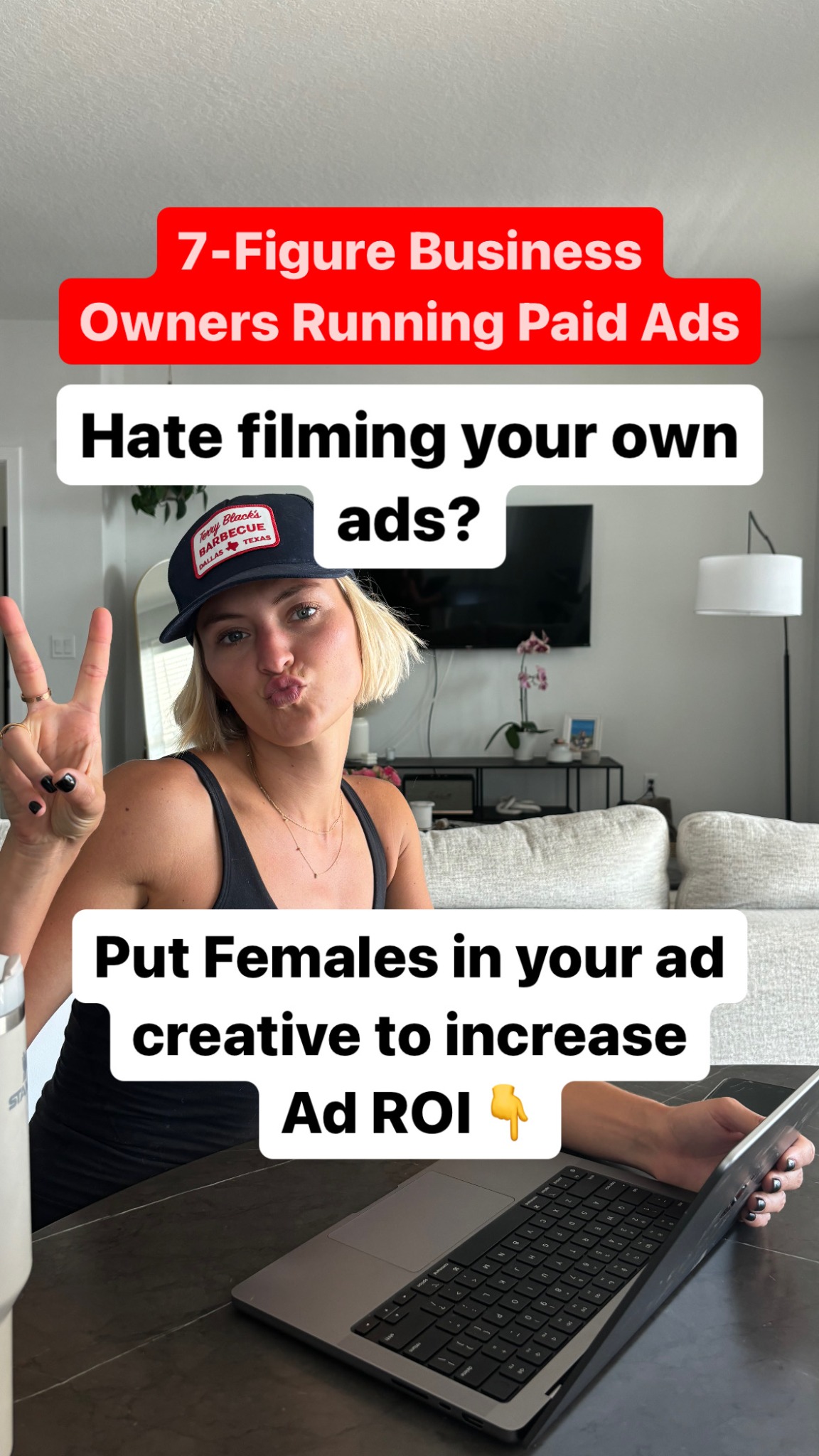 VSL Queen Facebook ad