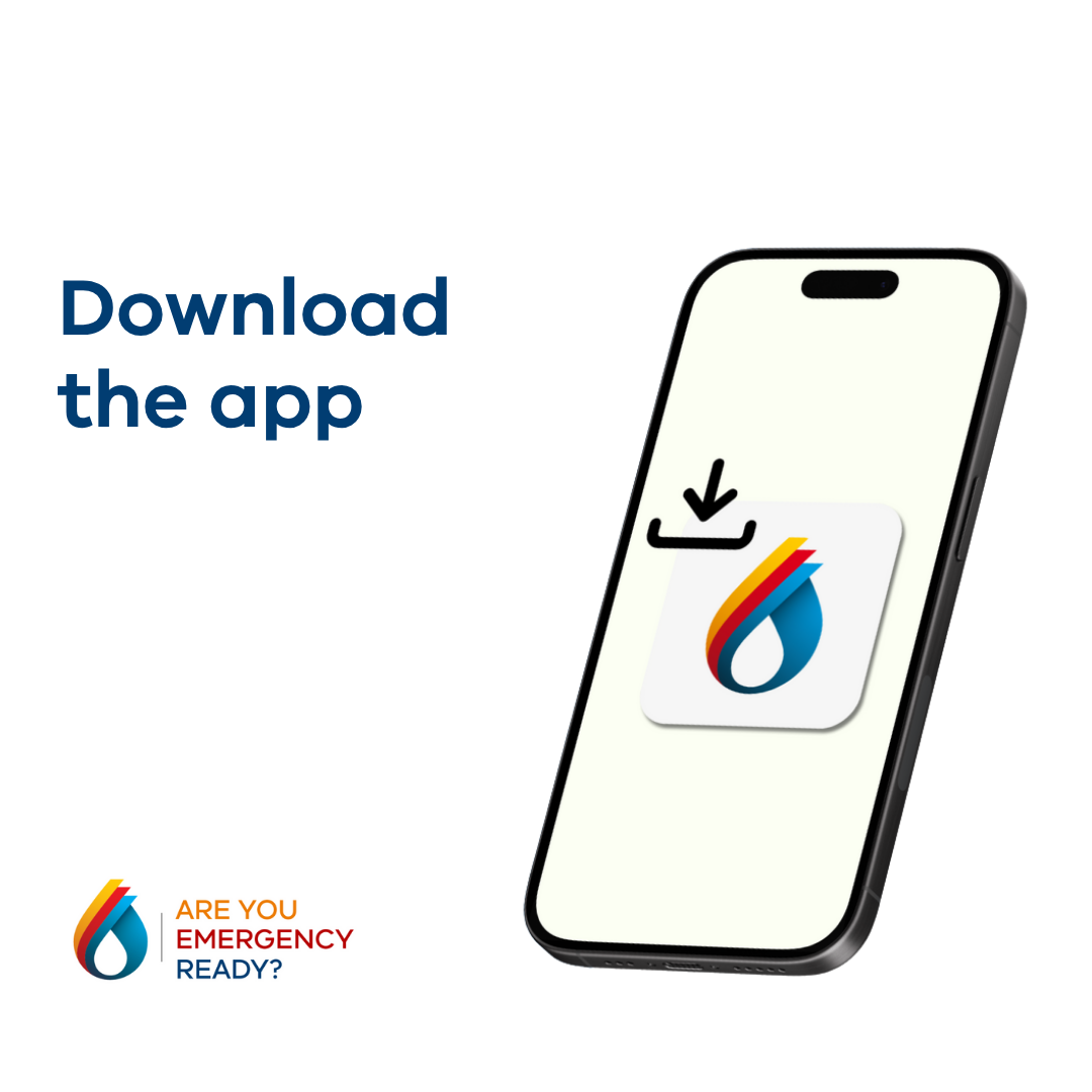 VicEmergency Facebook ad: Be emergency ready, have the VicEmergency app on…