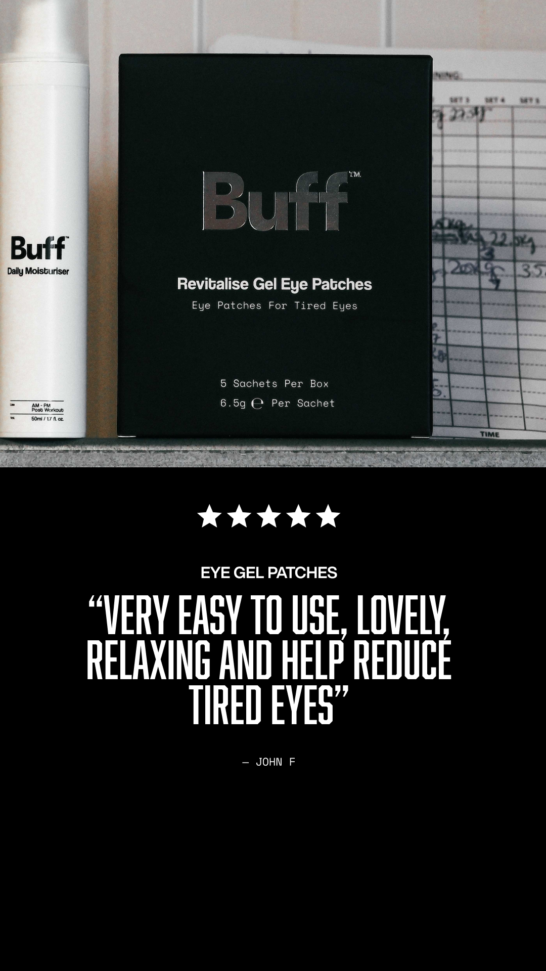 The Buff Co. Facebook ad