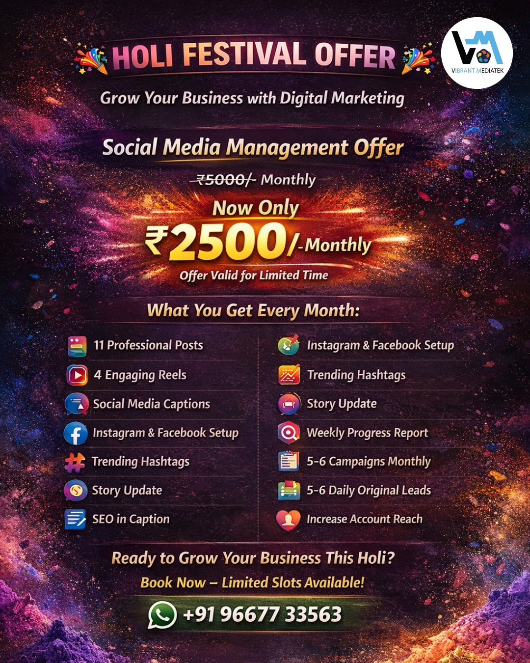 Vibrant Mediatek Facebook ad