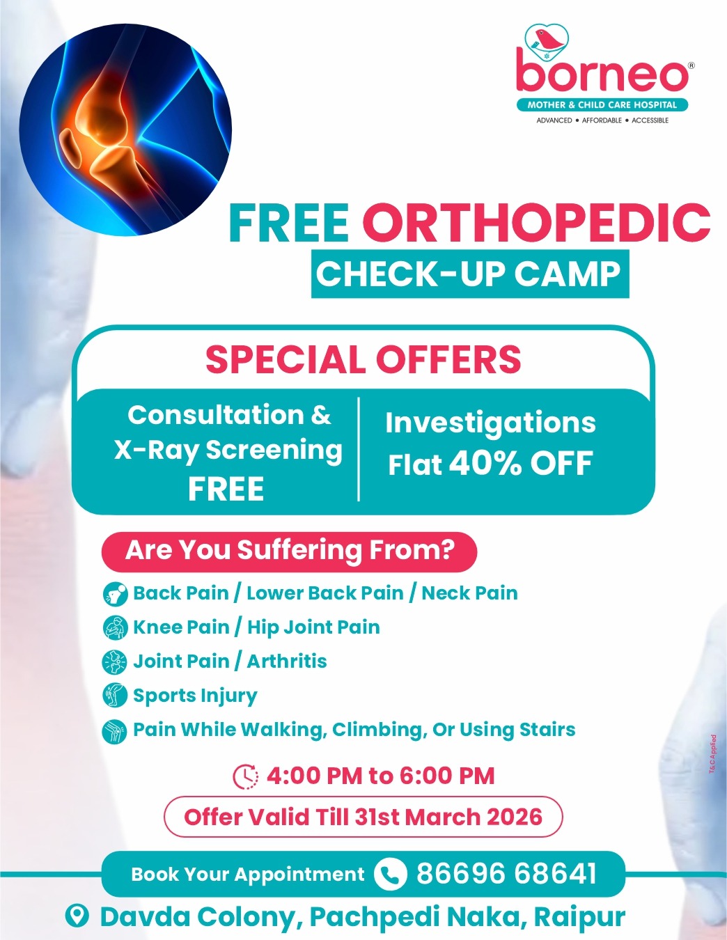 Borneo Mother & Child Care Hospital Raipur Facebook ad
