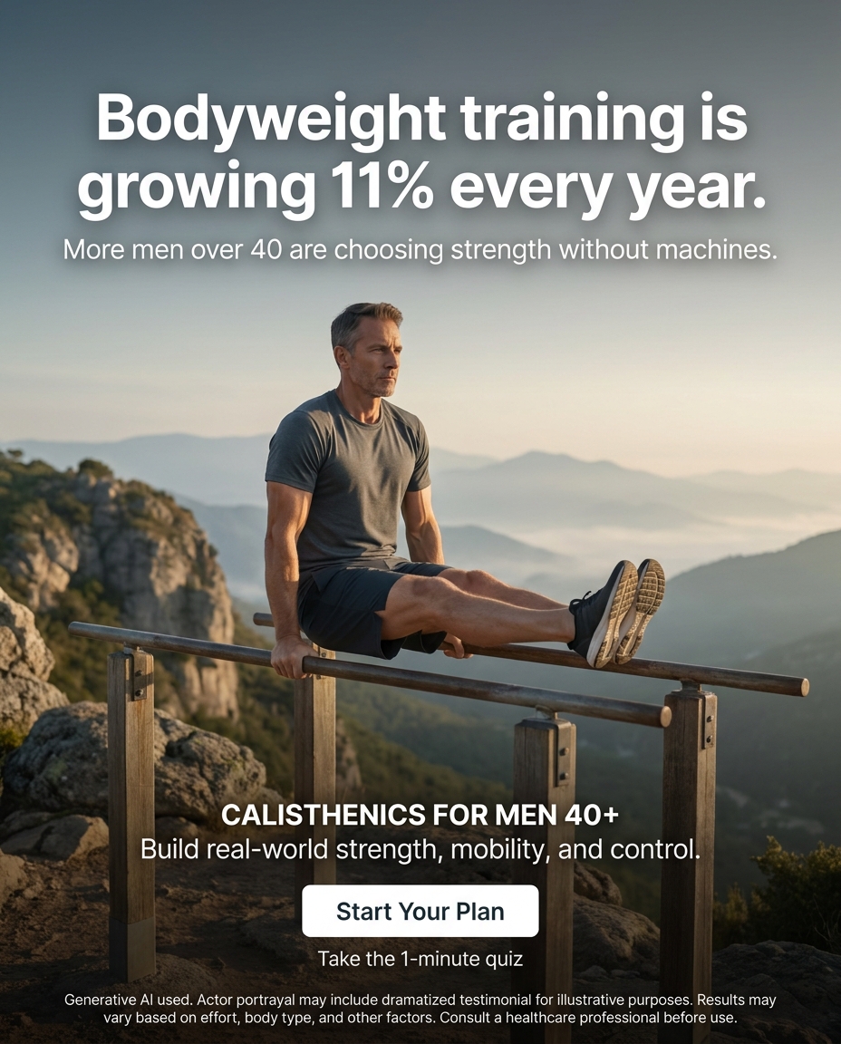 Calisthenics by Ryan Facebook ad