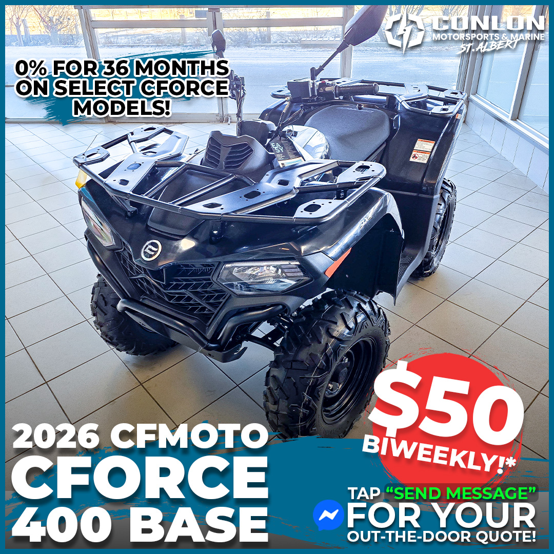 Conlon Motorsports St. Albert Facebook ad: Oh. You actually stopped and opened the door.