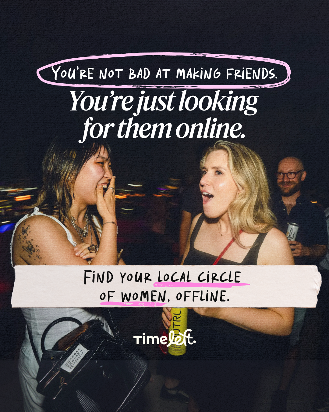 Timeleft Facebook ad