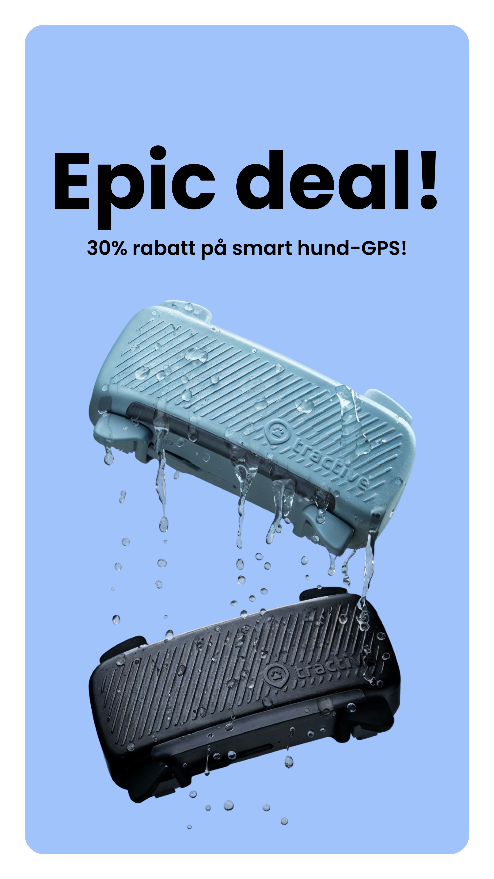 Tractive Facebook ad