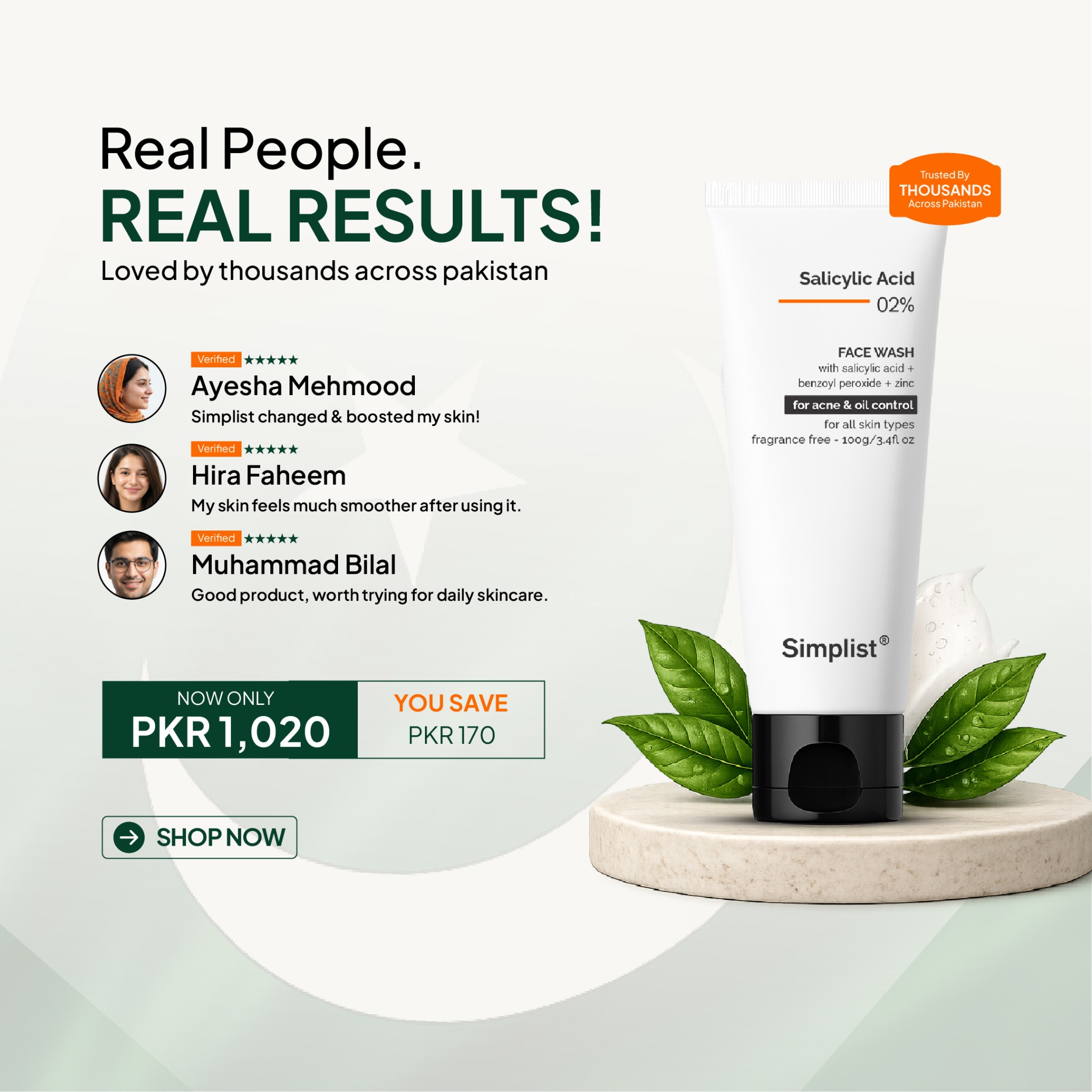 Simplist.skincare Facebook ad