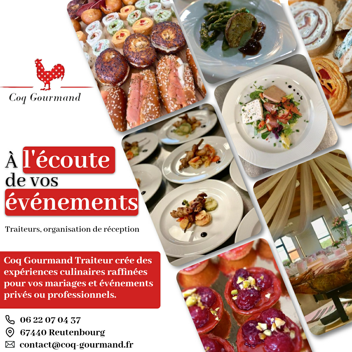 Coq Gourmand Traiteur Facebook ad: Coq Gourmand traiteur Reutenbourg - Traiteur pour…