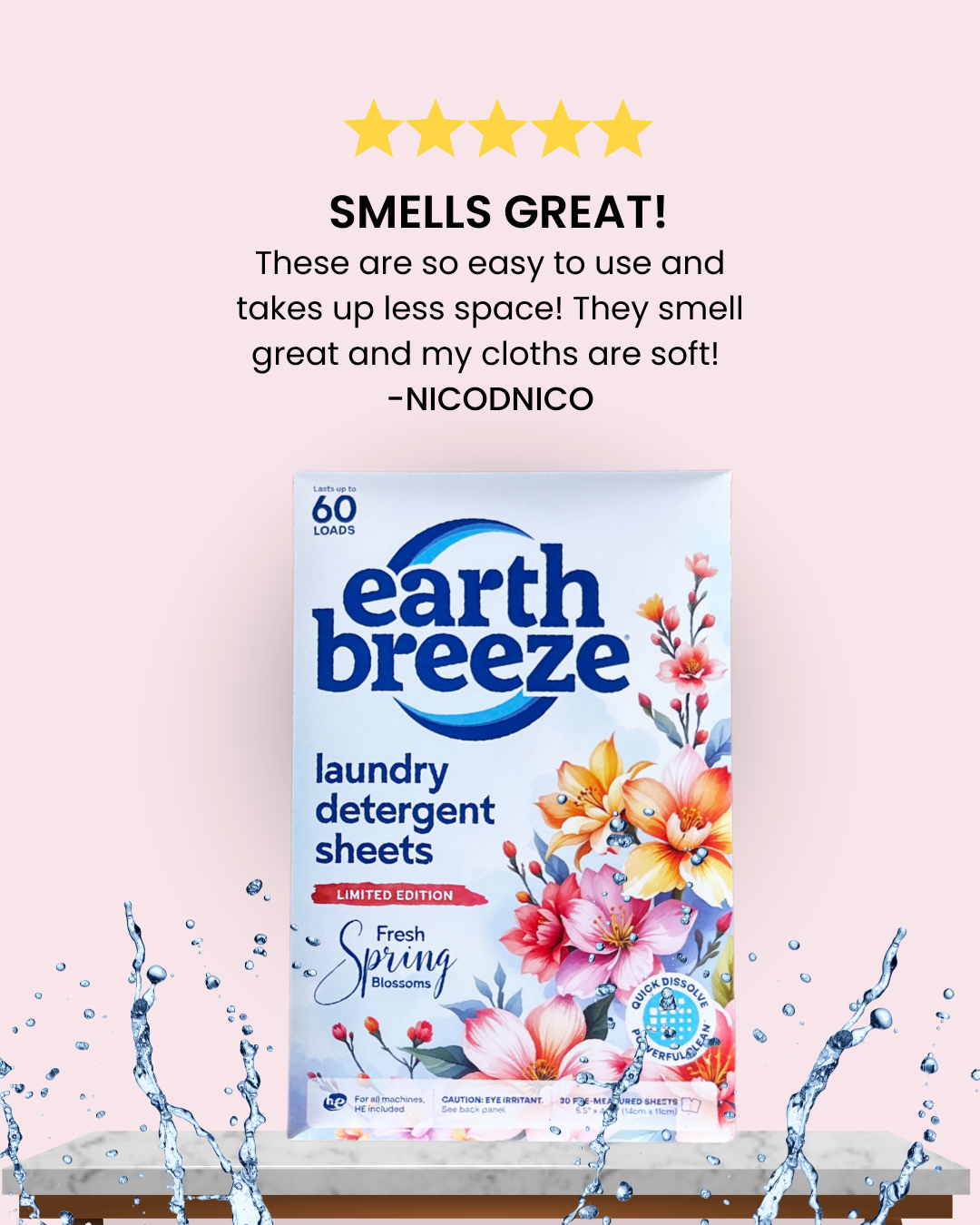 Earth Breeze Facebook ad