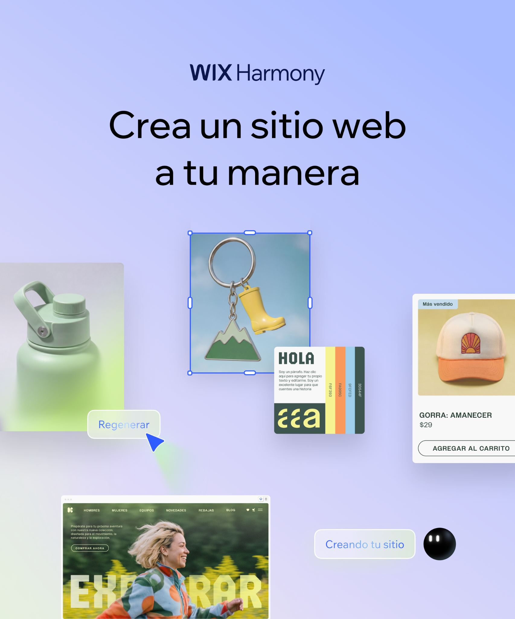 Wix Facebook ad