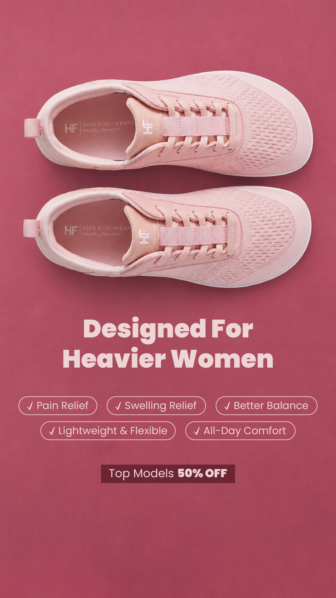 HIKE Footwear Facebook ad