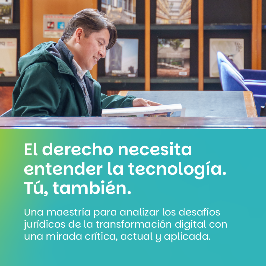 Facultad de Derecho - Uniandes Facebook ad: Entiende el derecho en la era digital sin…