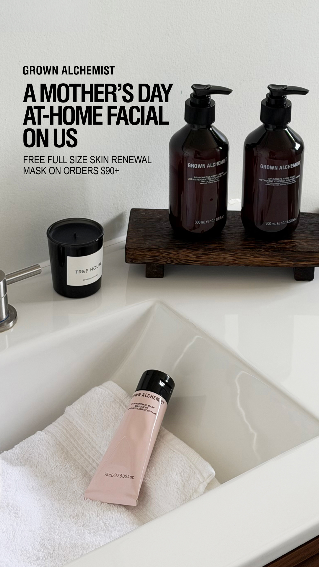 Grown Alchemist Facebook ad