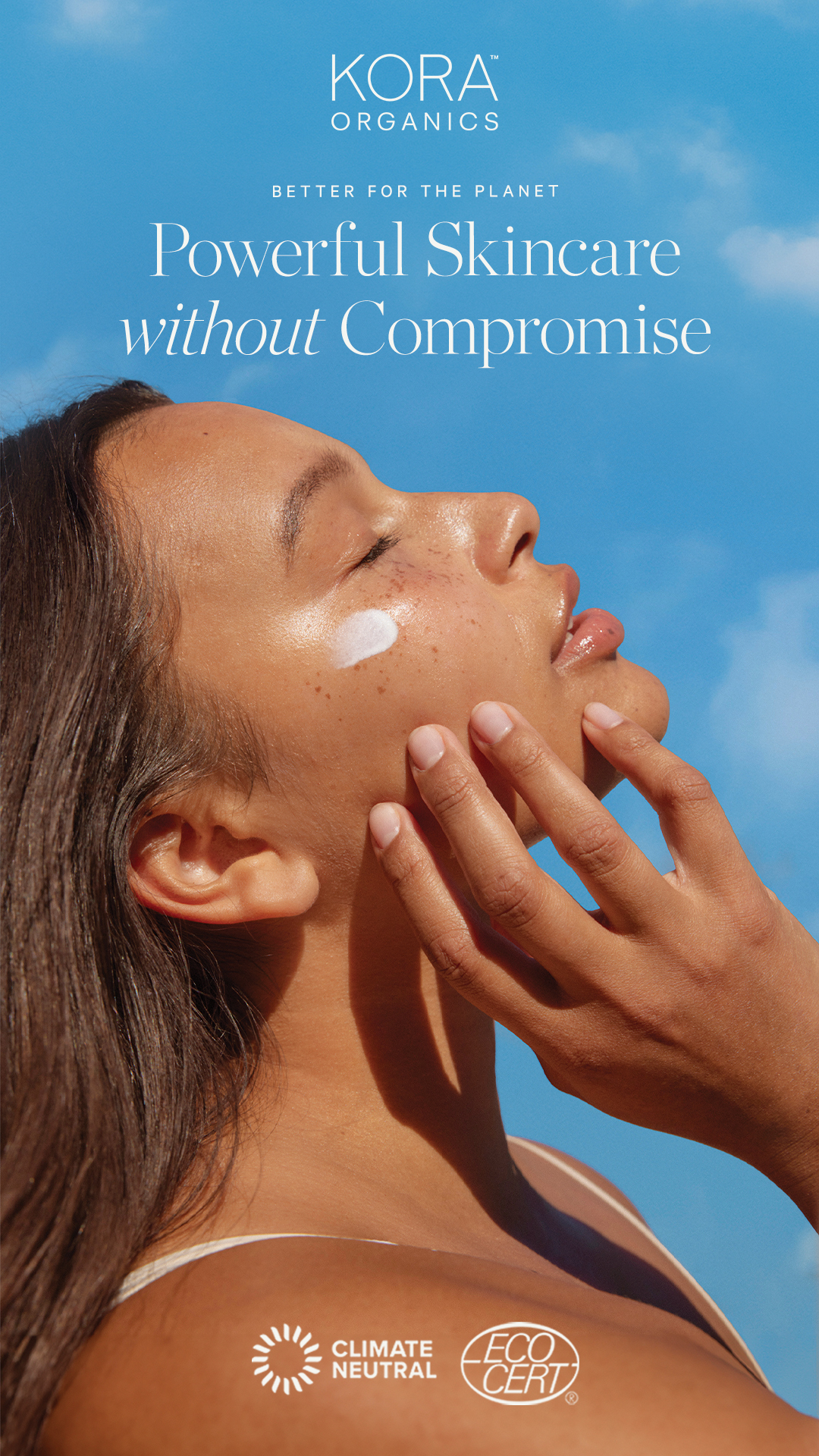 KORA Organics Facebook ad
