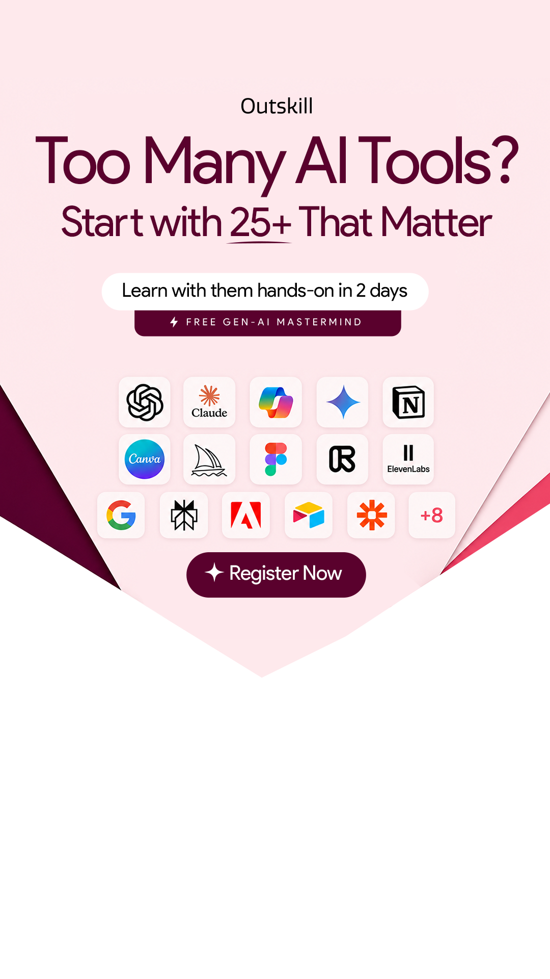 Outskill Facebook ad