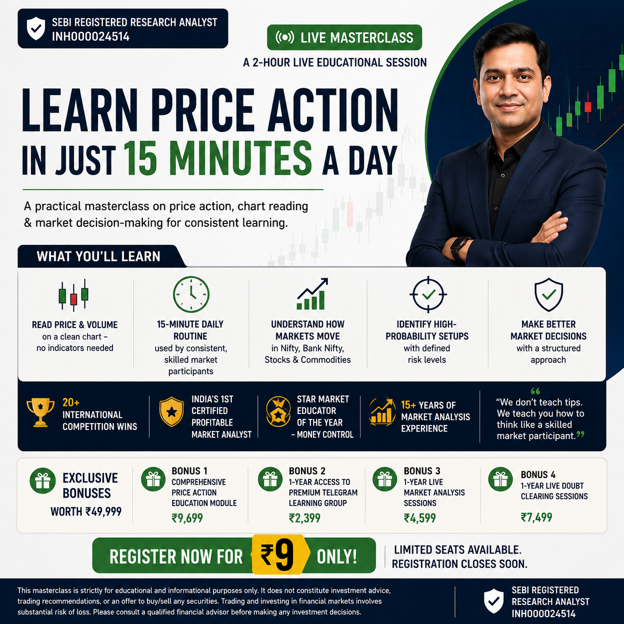 Bhushan Kanathe-SEBI Registered Facebook ad