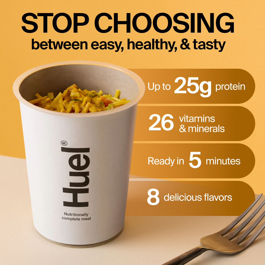 Huel Facebook ad