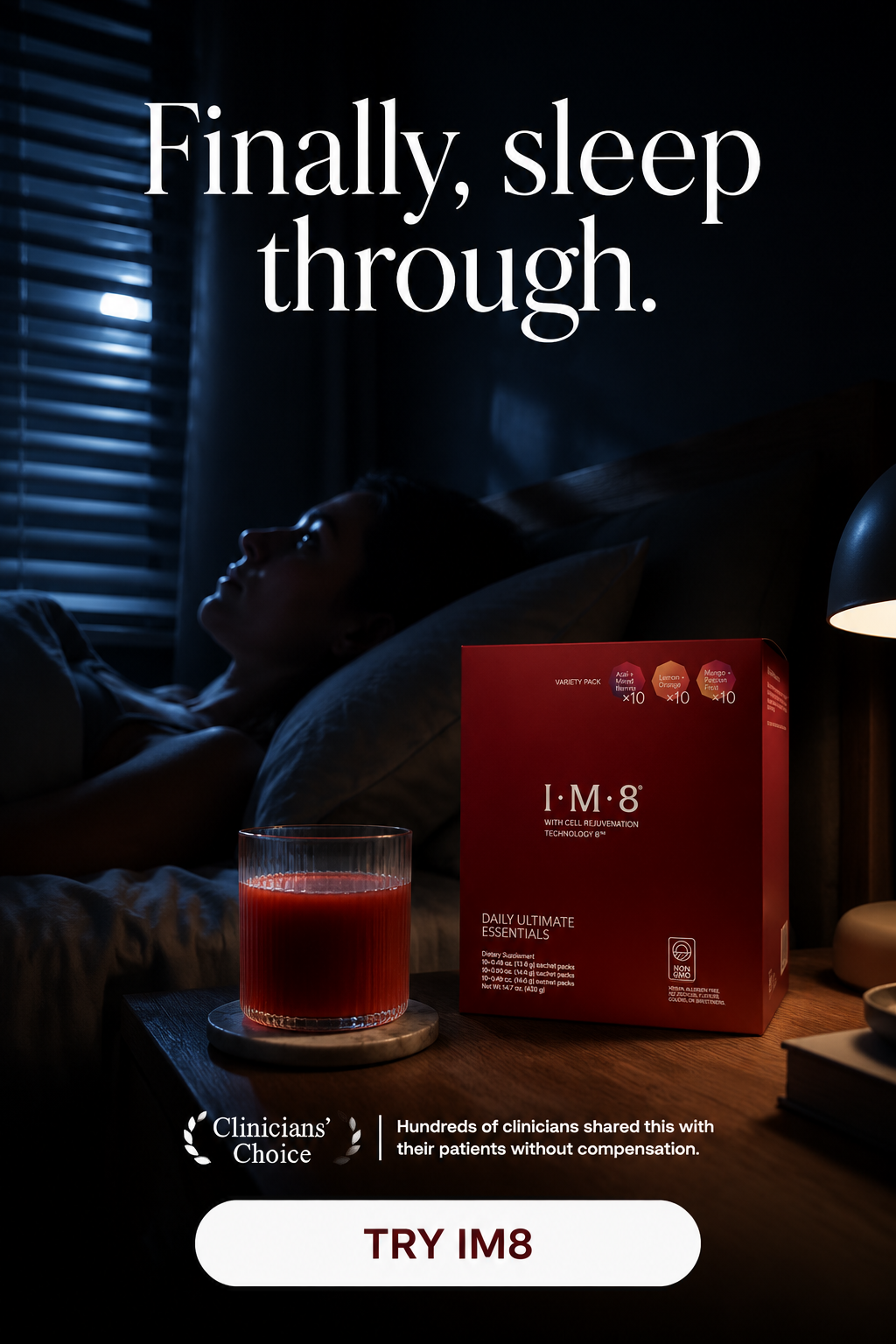 IM8 Health Facebook ad