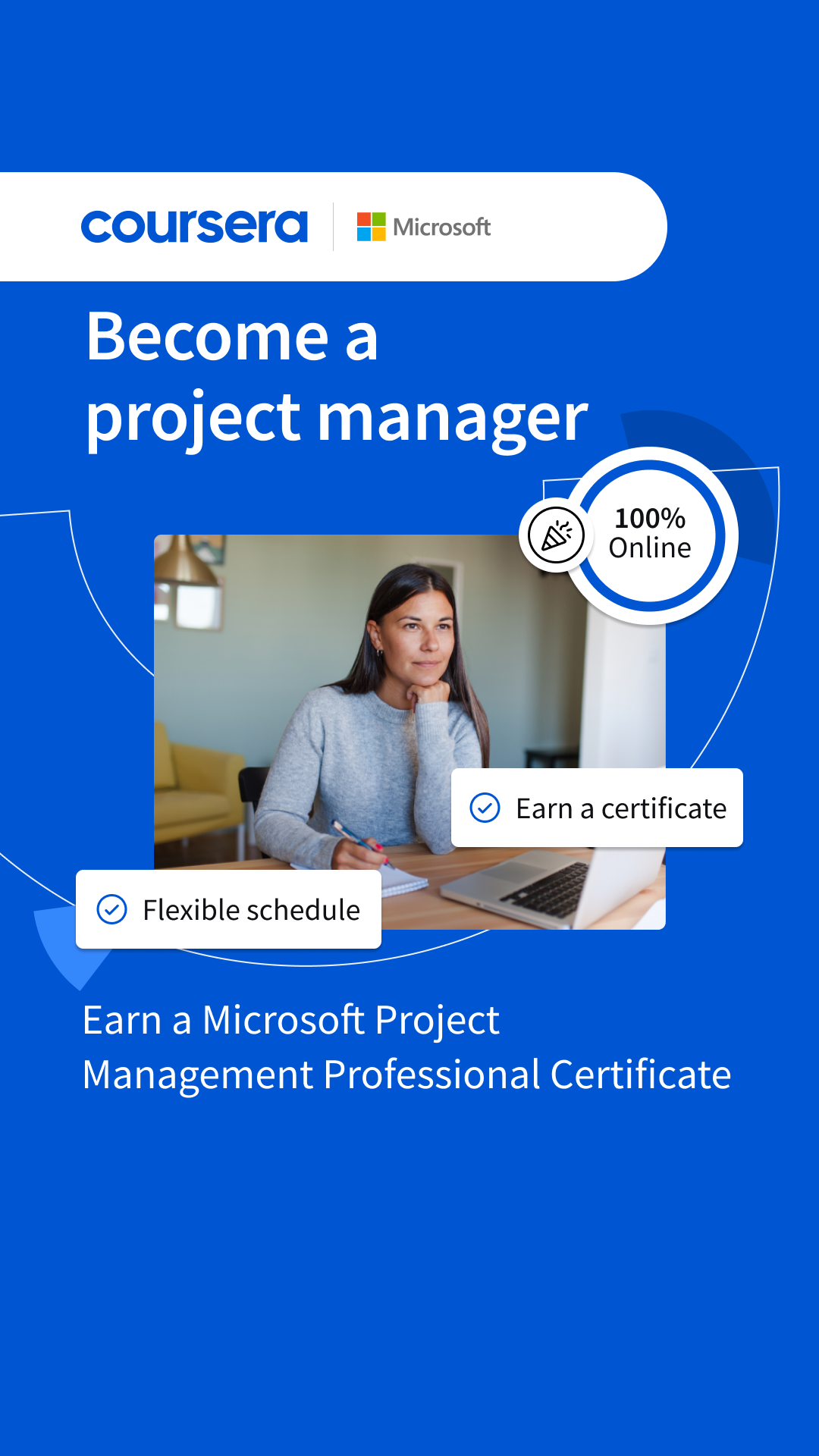 Coursera Facebook ad