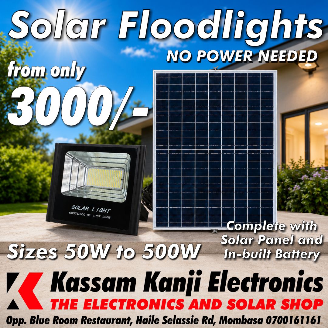 Kassam Kanji Electronics - Mombasa Facebook ad