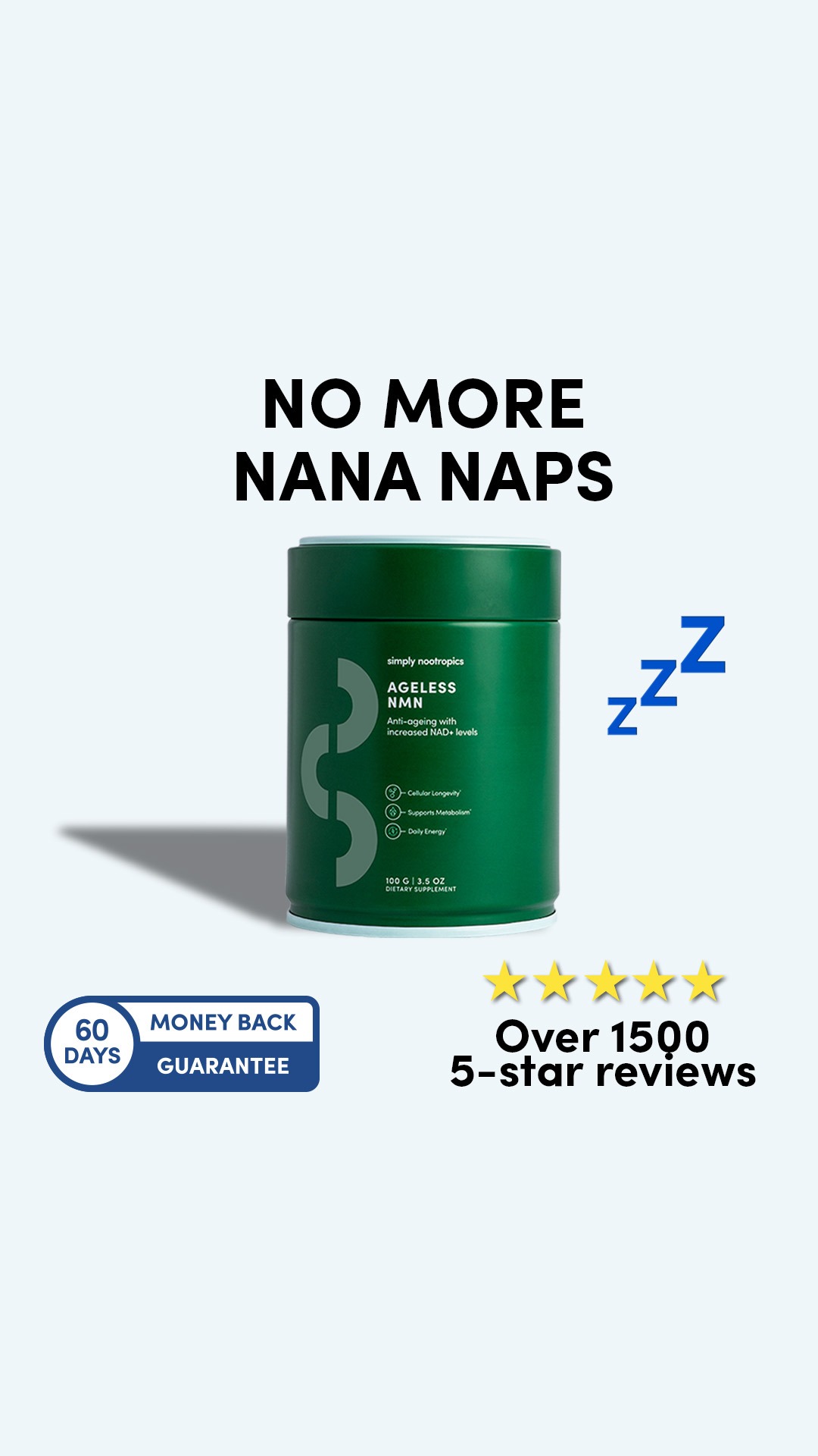 Simply Nootropics Facebook ad