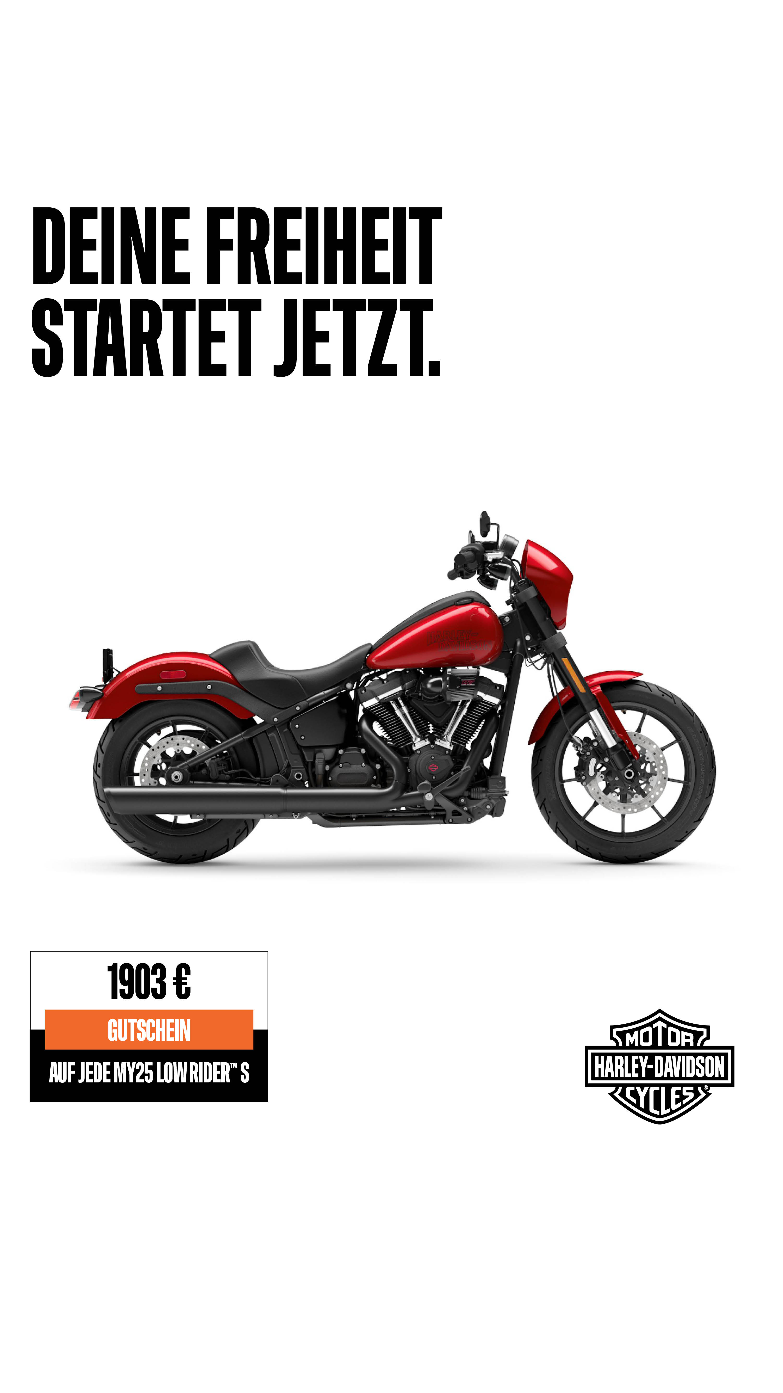 Harley-Davidson Deutschland Facebook ad from May 28, 2026
