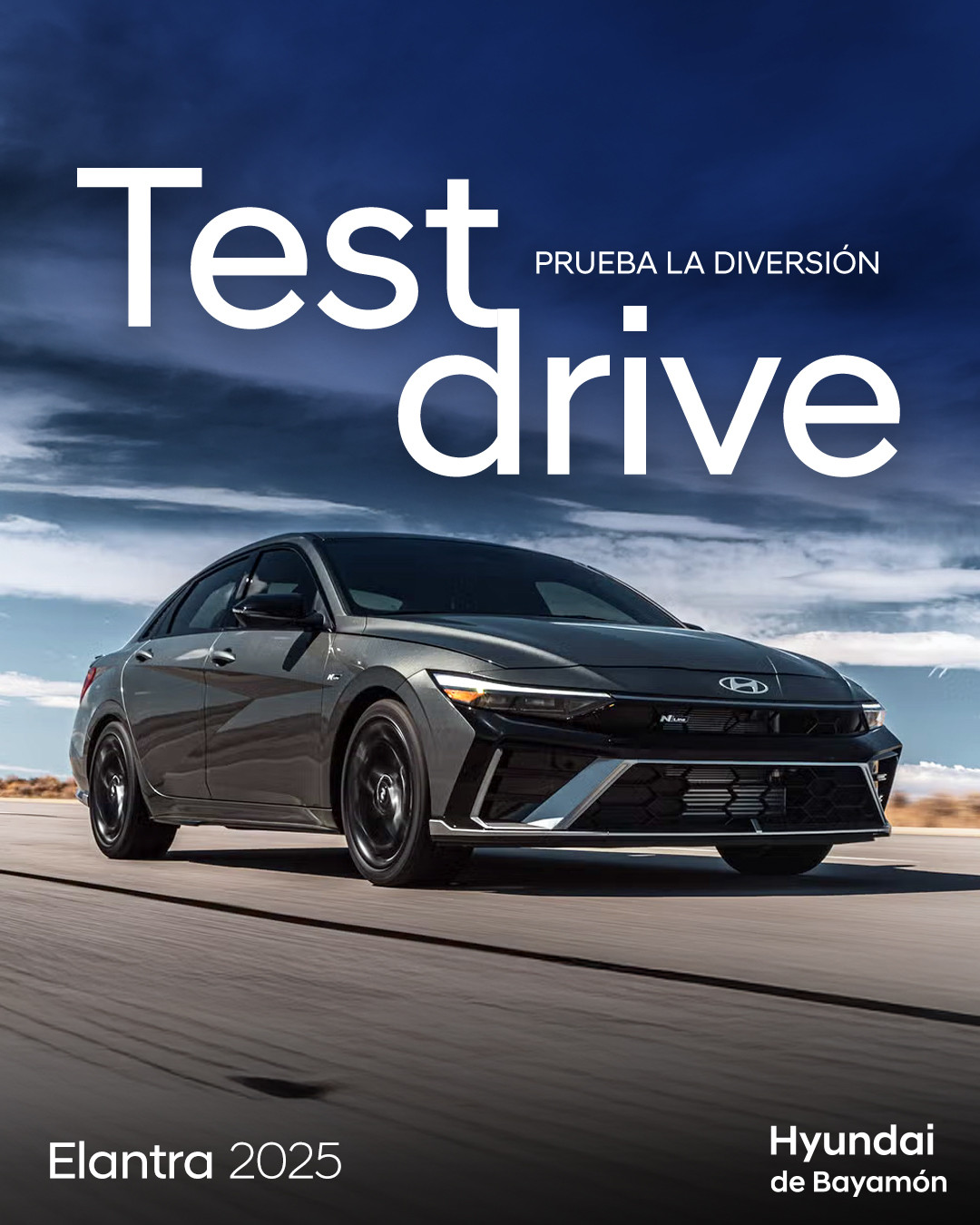 Hyundai de Bayamón Facebook ad: Descubre lo que significa conducir sin límites.