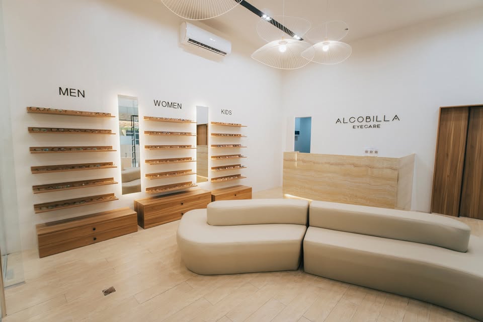 Alcobilla Eye Care Facebook ad: See Clearly. Live Fully.