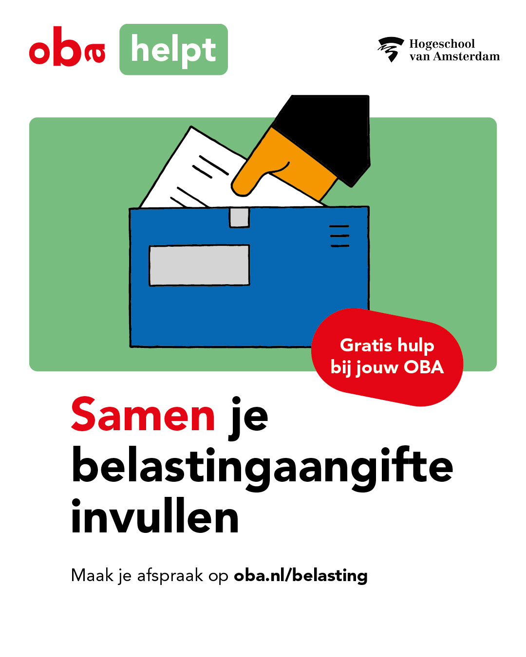 OBA Amsterdam Facebook ad from Feb 9, 2026