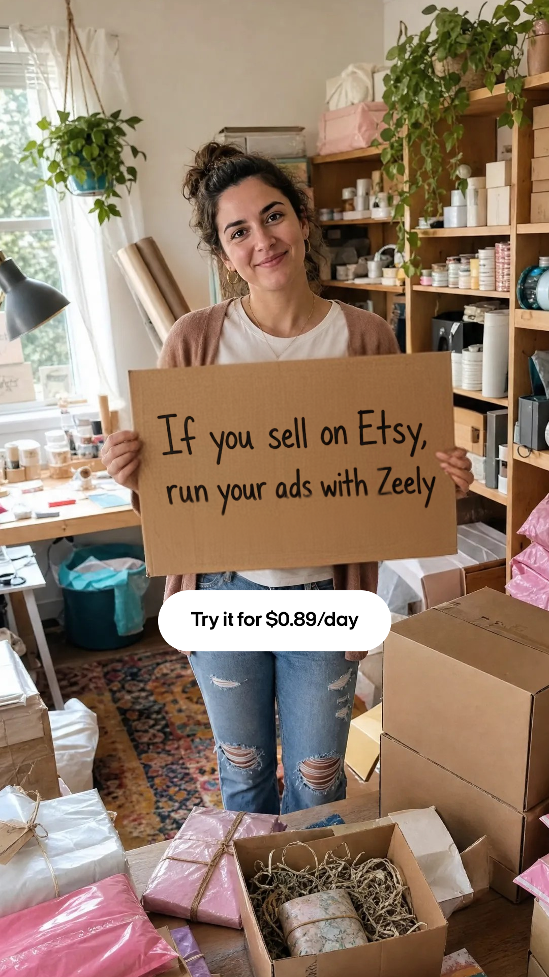 Zeely Facebook ad