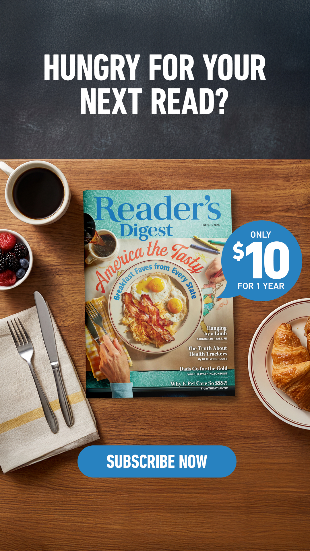 Reader's Digest Facebook ad