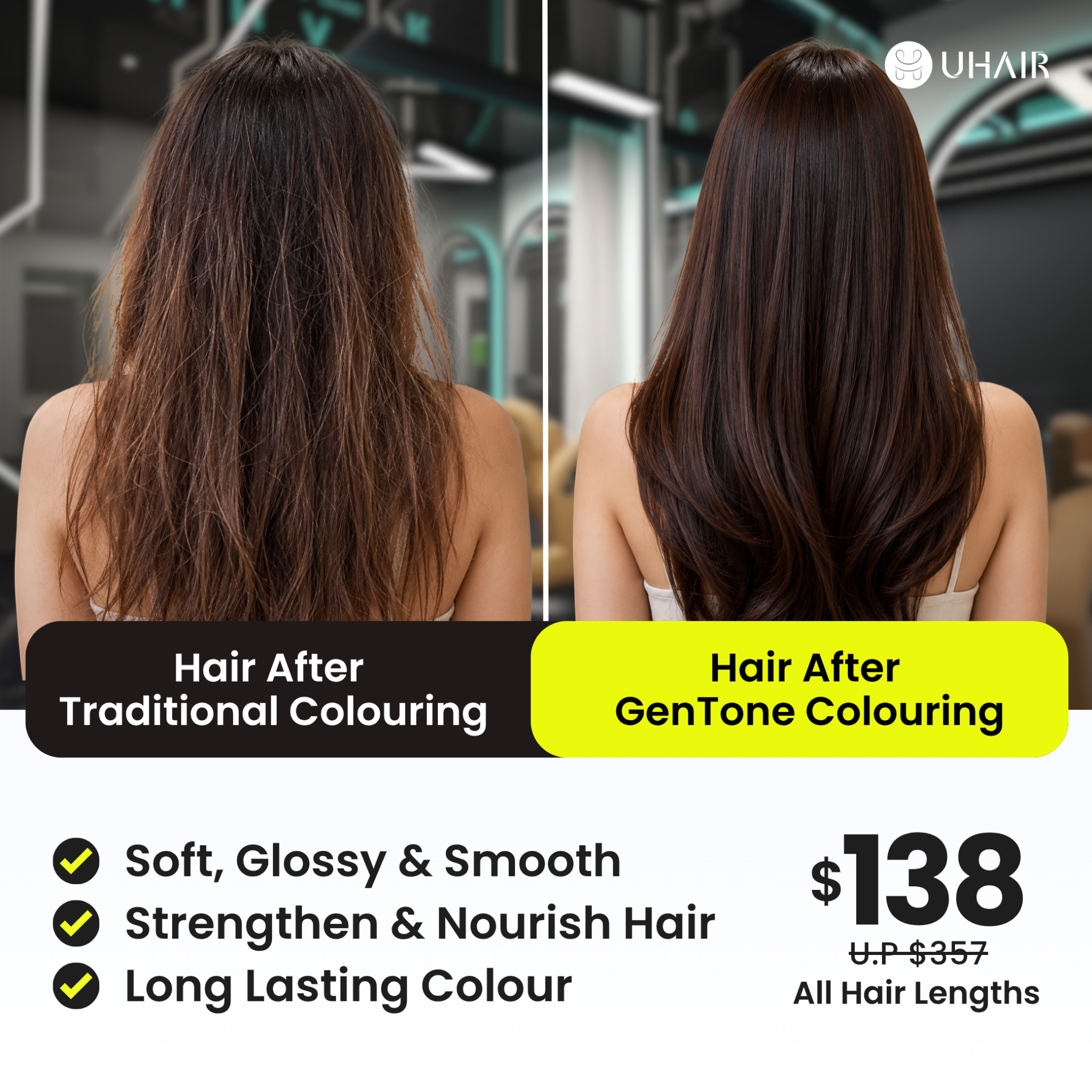 U Hair SG Facebook ad