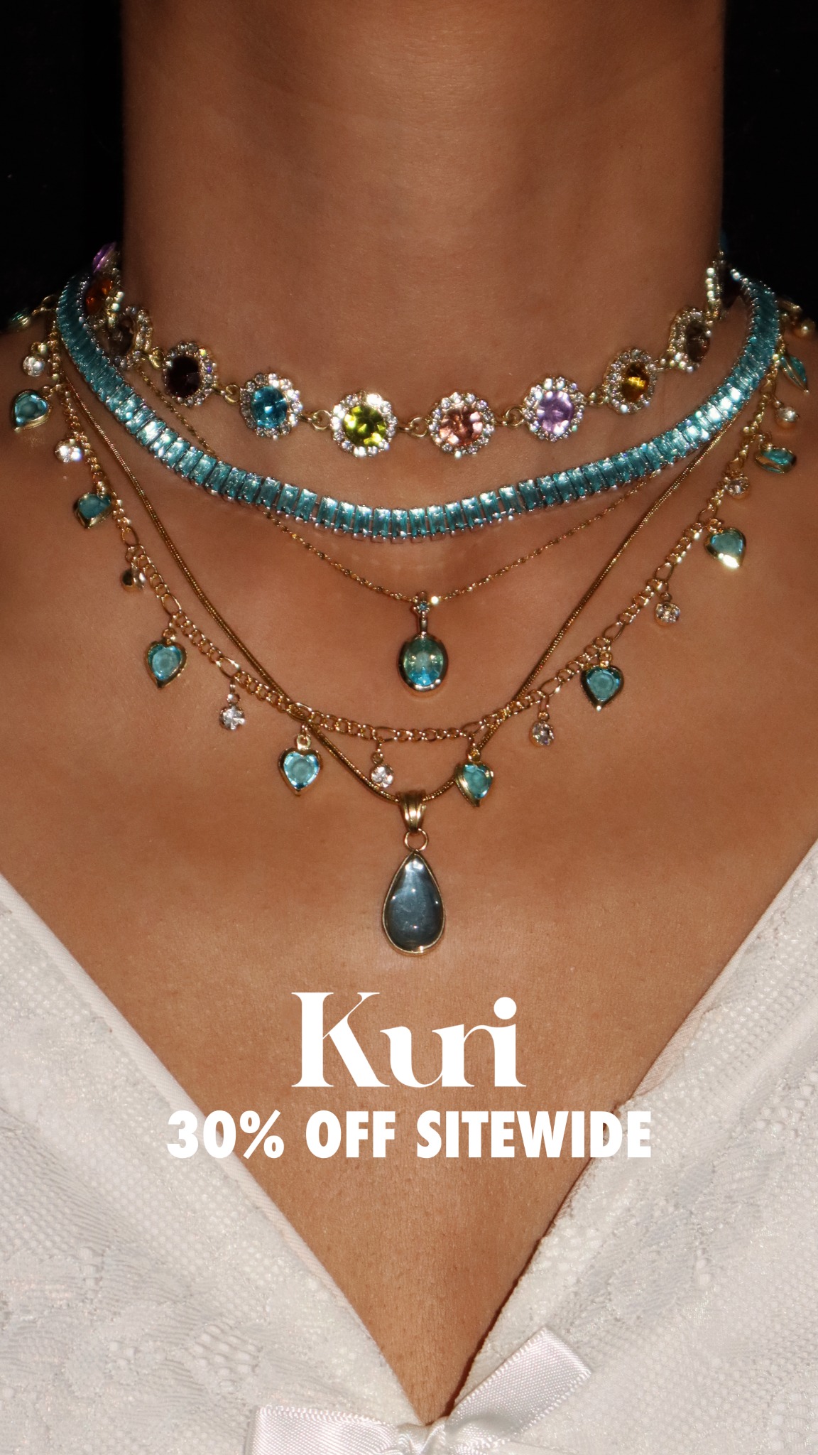Kuri jewelry Facebook ad