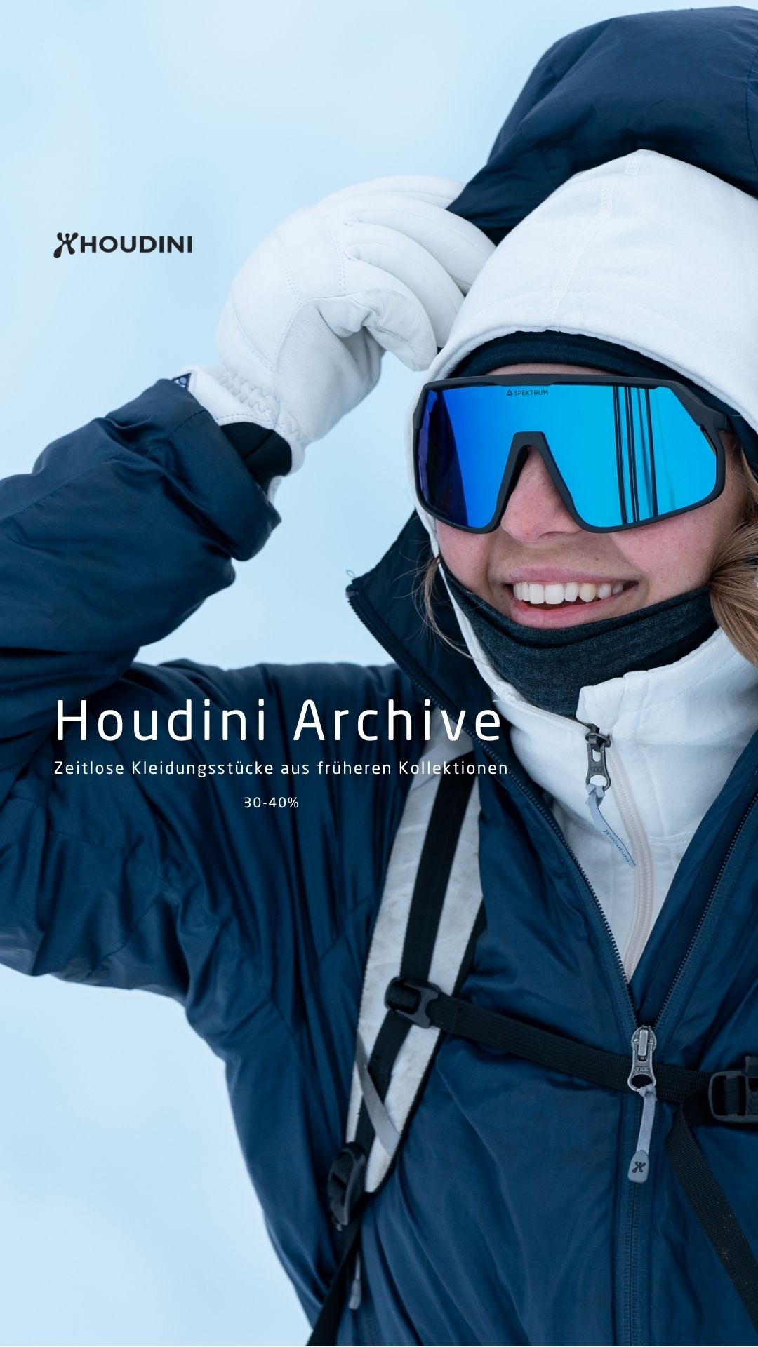Houdini Sportswear Facebook ad