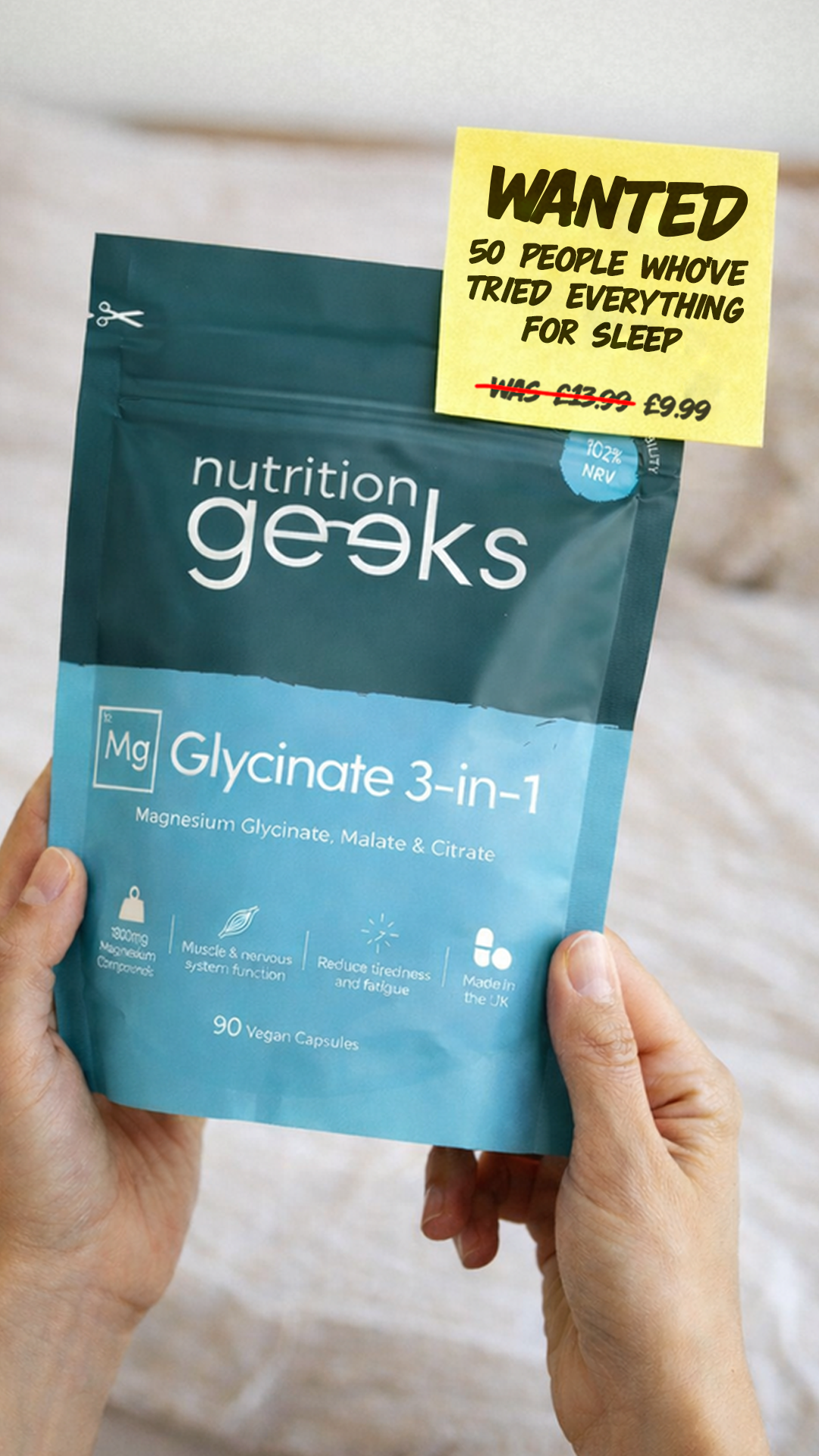 Nutrition Geeks Facebook ad