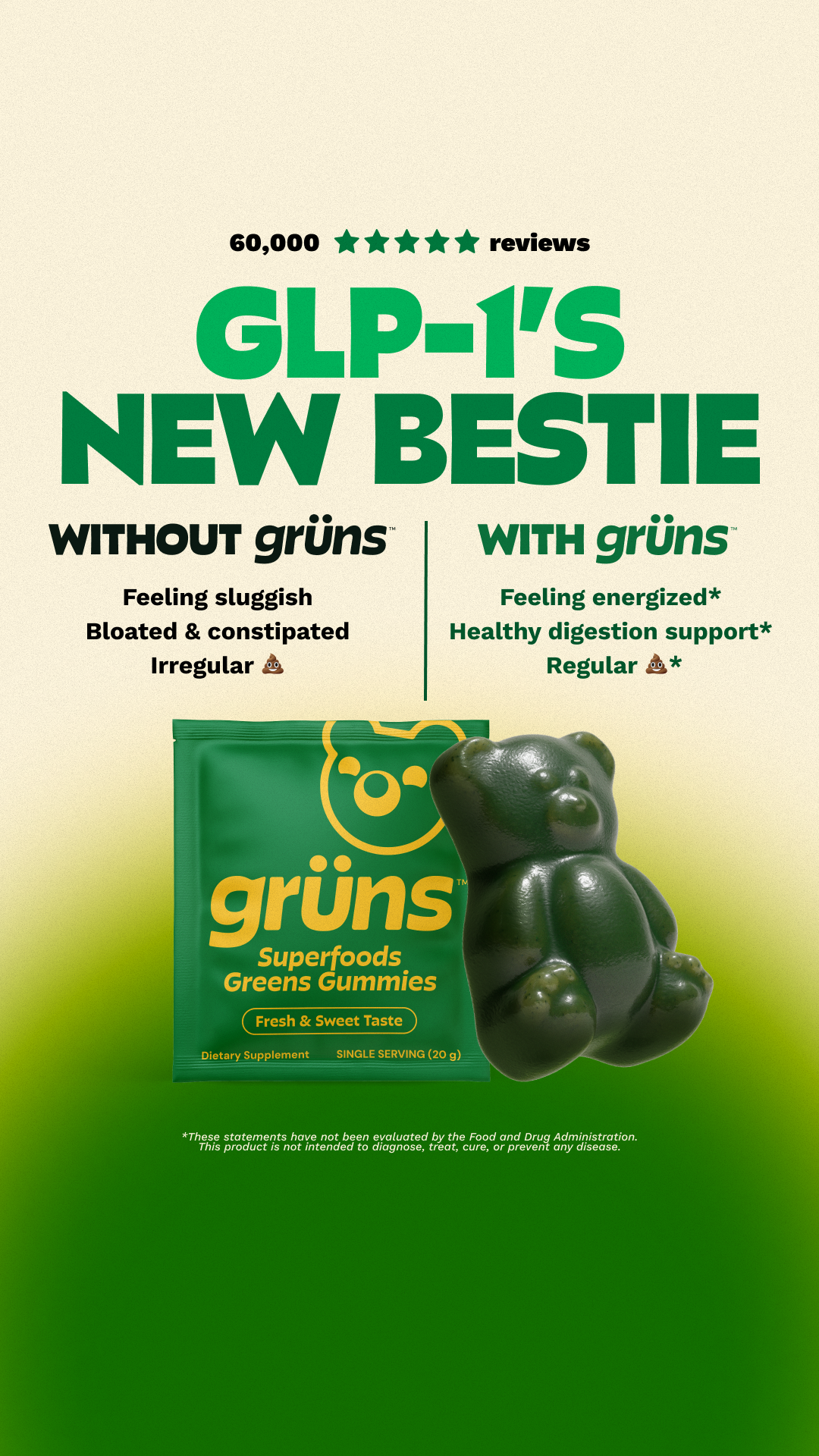 Grüns Facebook ad