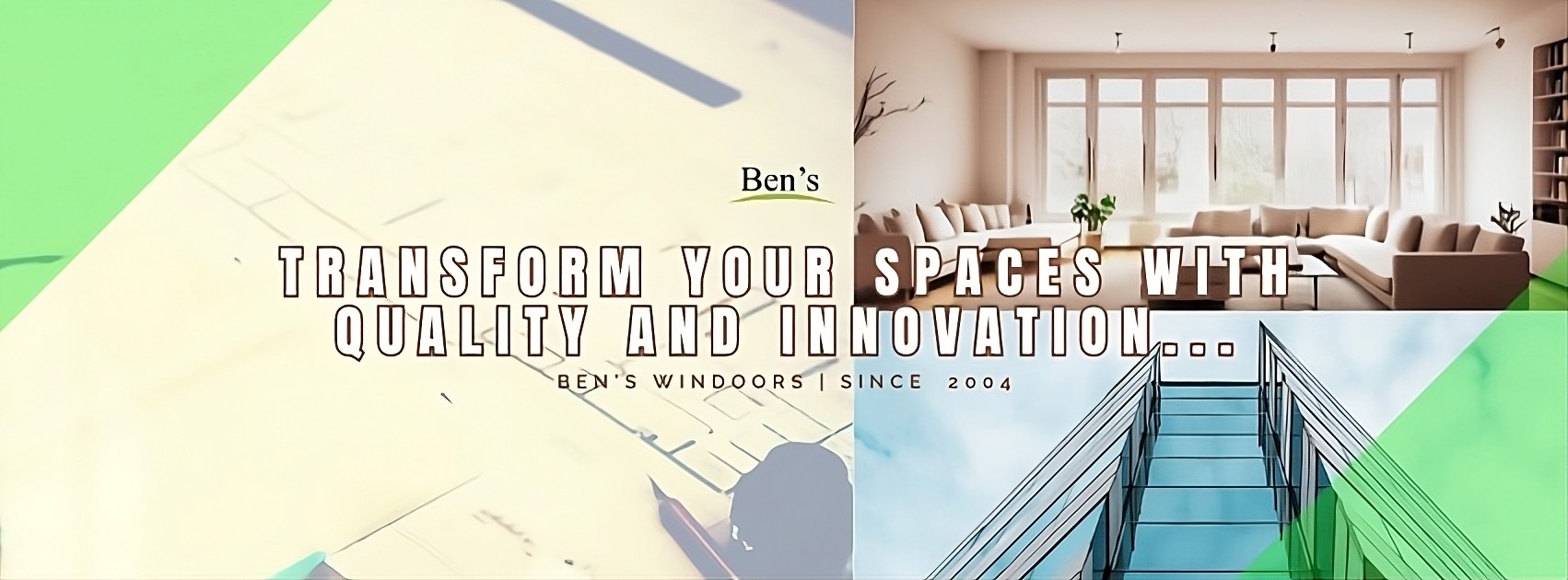 BENS Windoors NORTH Facebook ad: BWI have been transforming spaces since 2004.
