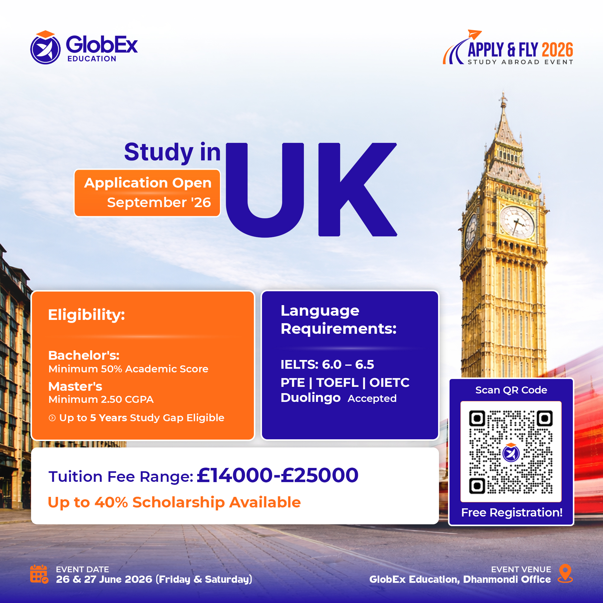 GlobEx Education Bangladesh Facebook ad