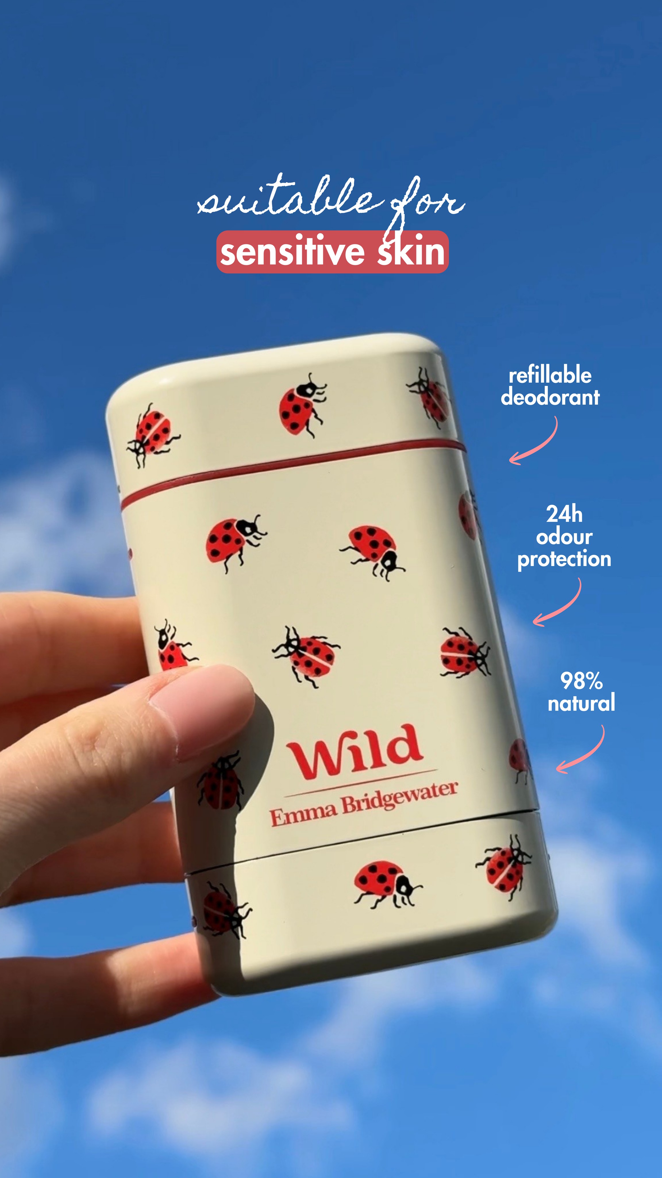 Wild Facebook ad: 24 hour freshness, now in full bloom