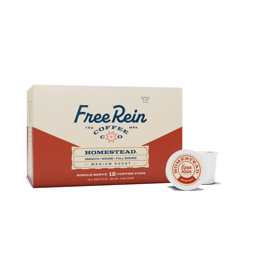 Free Rein Coffee Company Facebook ad