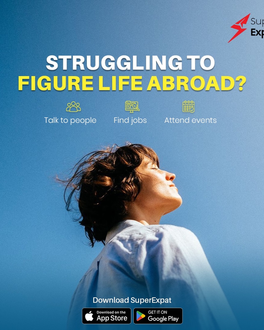 Super Expat Facebook ad: SuperExpat