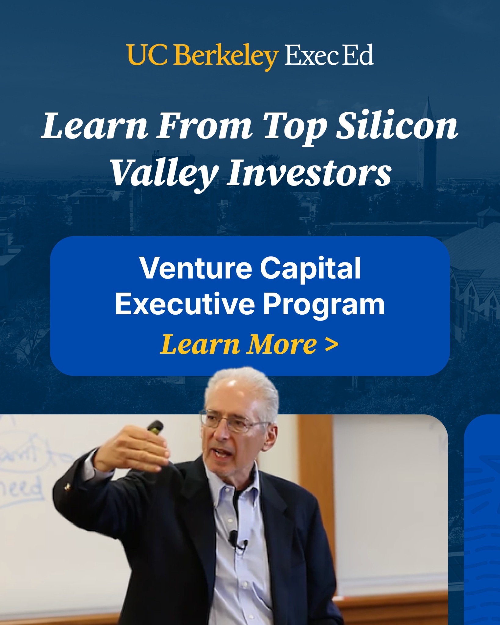 UC Berkeley Executive Education Facebook ad